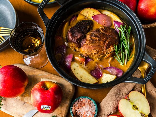 Braised Pork Roast with Südtiroler Apfel PGI