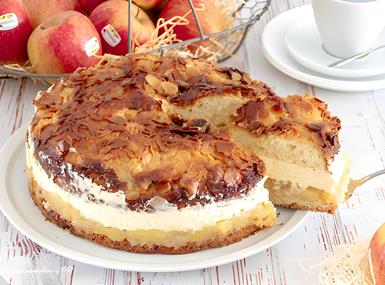 Apple bee sting cake